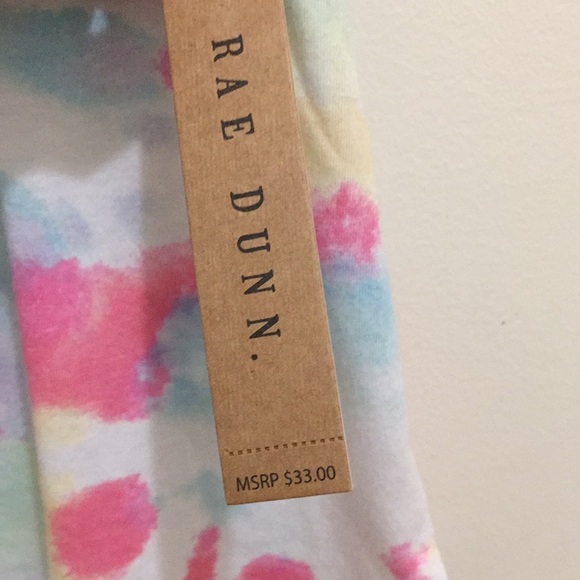 Rae Dunn T-shirt with scrunchie set (sz l) - Picture 7 of 8